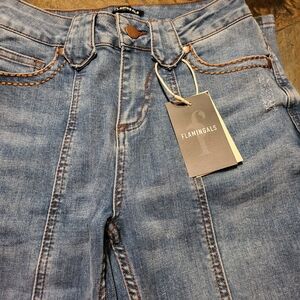 Flamingals Women's Blue Jeans